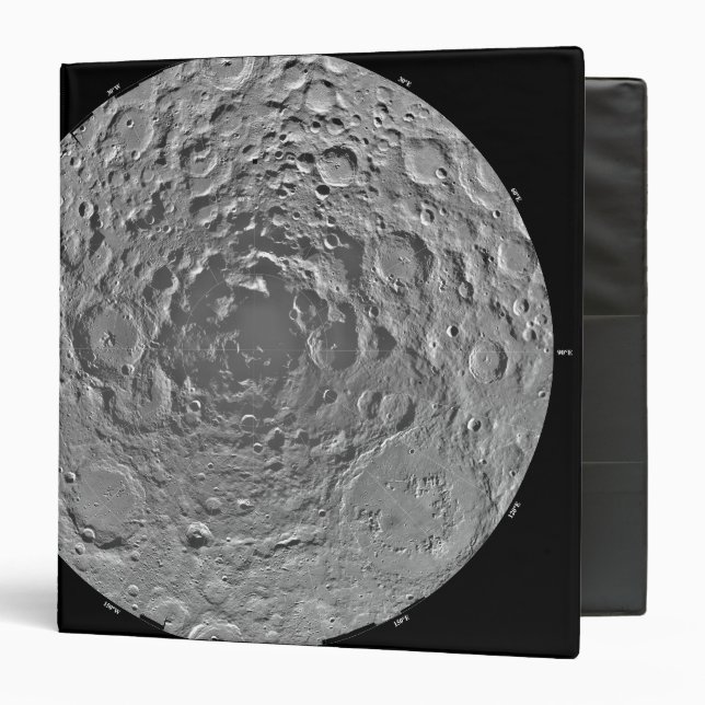 Lunar mosaic of the south polar region of the m 3 ring binder (Front/Inside)