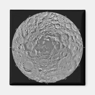 Lunar mosaic of the south polar region of the m magnet