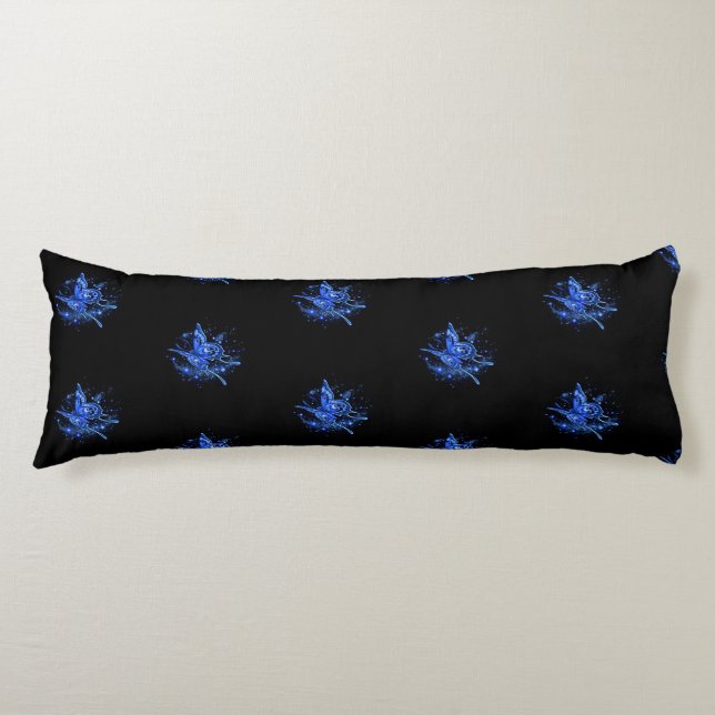 Lunar Moth Body Pillow (Front)