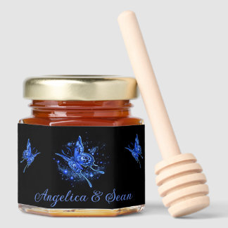 Lunar Moth Magical Wedding Honey Jar Favors