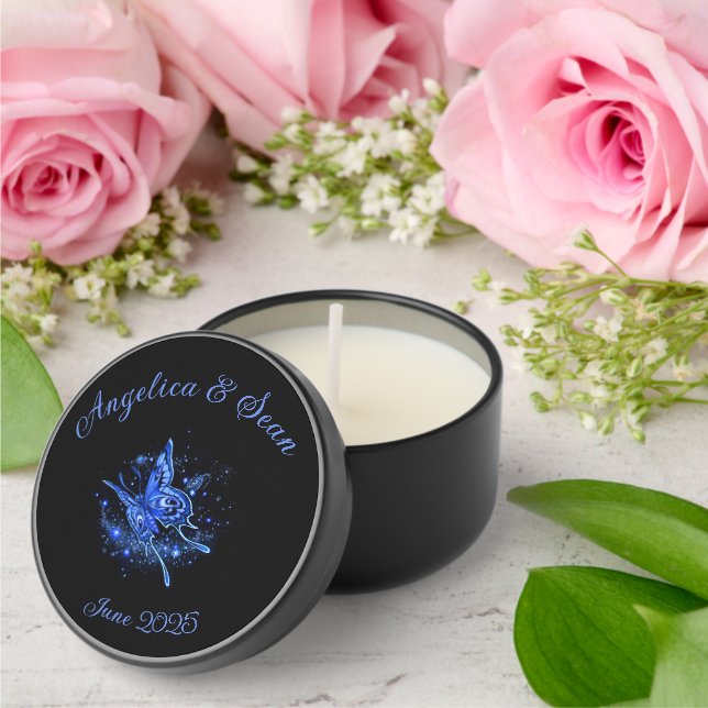 Lunar Moth Magical Wedding Mini Candle Favors (Insitu (Wedding))