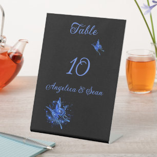 Lunar Moth Magical Wedding Pedestal Sign