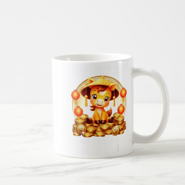Lunar New Year 2026 Chinese New Year Decorations  Coffee Mug (Right)
