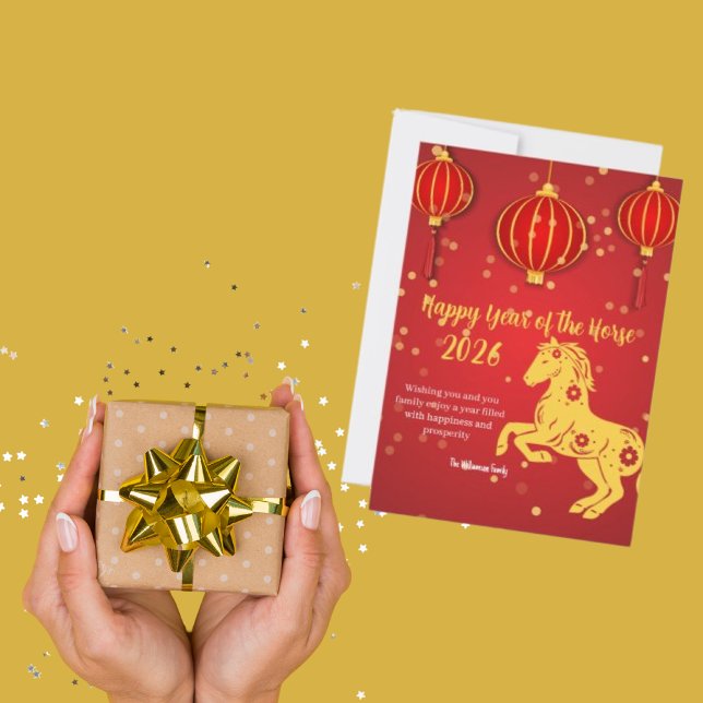 Lunar New Year 2026 | Year of the Horse Holiday Card (Creator Uploaded)