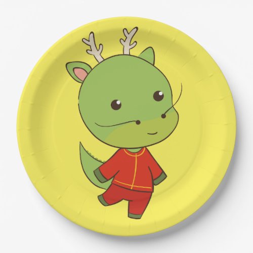 Lunar New Year Of Dragon Zodiac Animal   Paper Plates