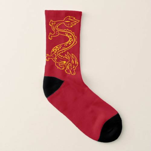 Lunar New Year Of Dragon Zodiac Animal  Socks