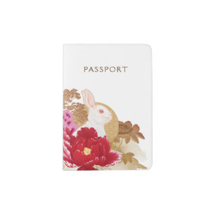 Lunar New Year - Rabbit Passport Holder