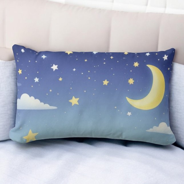 Lunar Night Sky Cushion pillow (Creator Uploaded)
