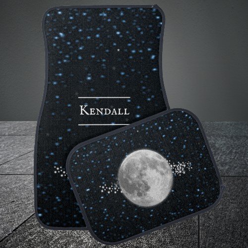 Lunar Personalized Car Mats