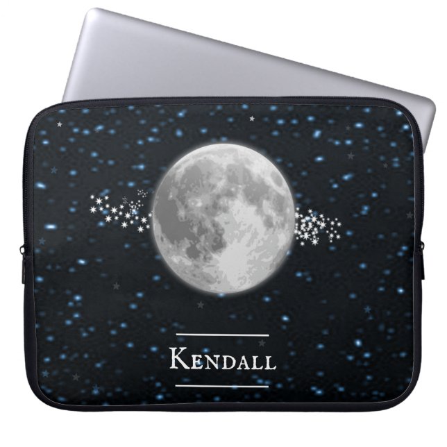 Lunar Personalized Laptop Sleeve (Front)