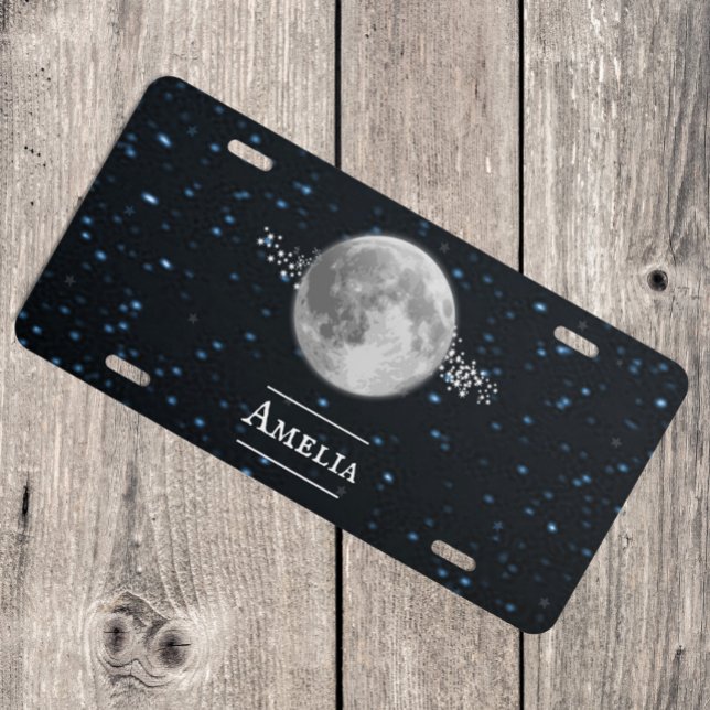 Lunar Personalized License Plate (Lunar Personalized License Plate)