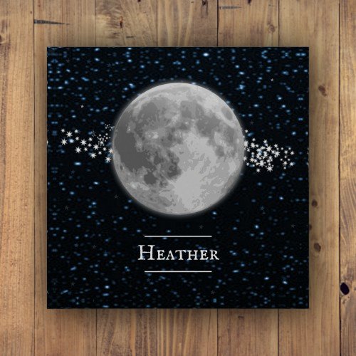 Lunar Personalized Paperweight