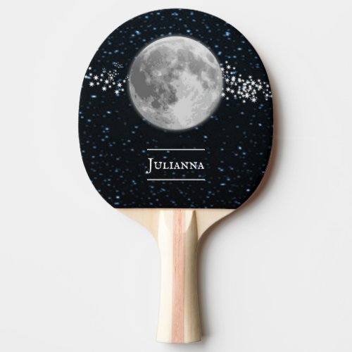 Lunar Personalized Ping Pong Paddle