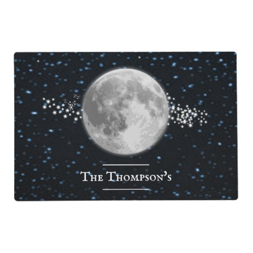 Lunar Personalized Placemat