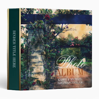 Lunar Romance Rose Garden Photo Album Binder