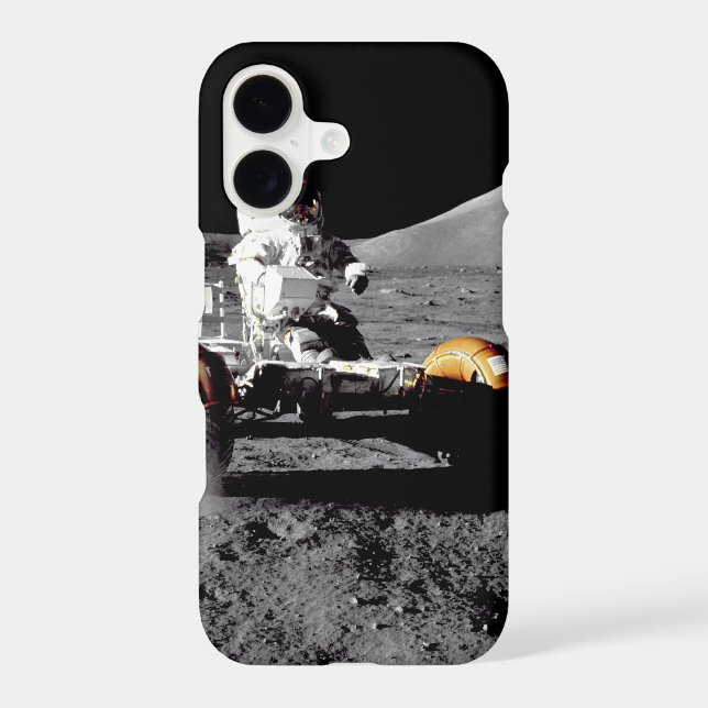 Lunar Rover, Apollo 17 Iphone Case (Back)