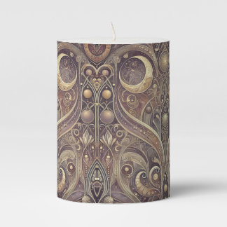 Lunar Serenity Pillar Candle