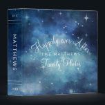 Lunar Sky Full Moon Celestial Family Photo Album 3 Ring Binder<br><div class="desc">Lunar Sky Full Moon Celestial Galaxy Watercolor Design, with Night Shining Stars, and Glowing Moon Design on a luxurious Navy Blue, Pale Blue, and hints of purple watercolor texture. With Modern Typography Script Fonts. A trendy Magical design - Personalized Wedding Happily ever after photo album scrapbook binder! ~ Check my...</div>