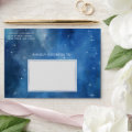 Lunar Sky Full Moon Celestial Monogram Wedding Envelope | Zazzle