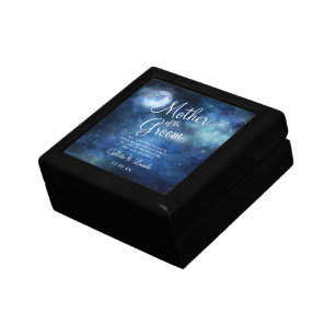 Lunar Sky Moon Mother of the Groom Personalized Gift Box