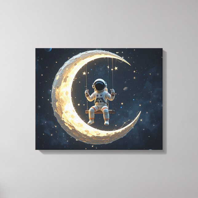 Lunar Swing Canvas Print (Front)