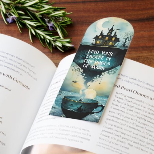 Lunar Tea Cup Bookmarks
