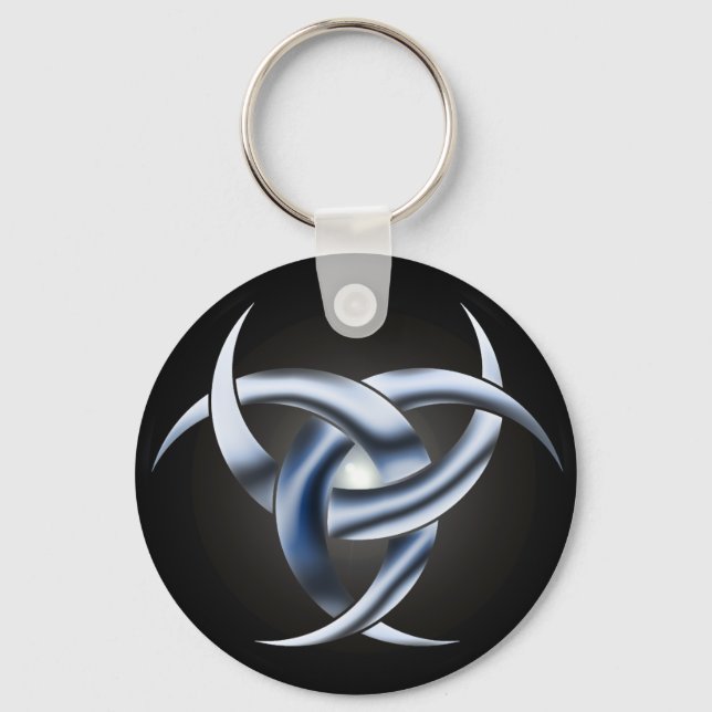 Lunar Triple Goddess Keychain (Front)