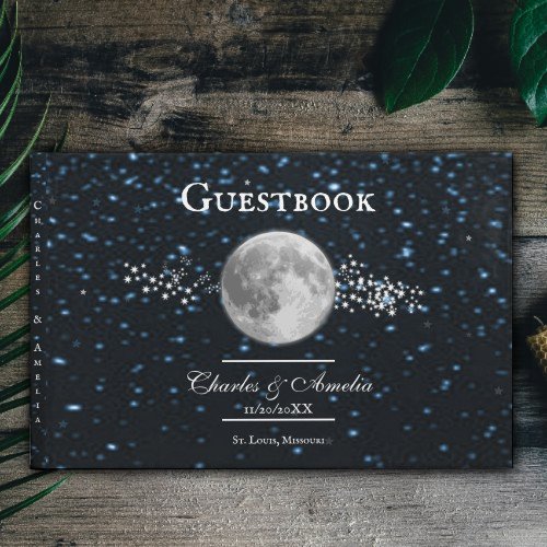 Lunar Wedding Guestbook