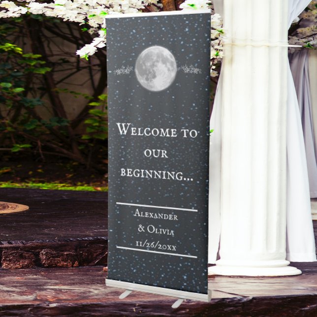 Lunar Wedding Welcome Banner (Lunar Wedding Welcome Banner)