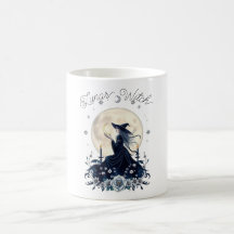 Lunar Witch Celestial Art Personalized