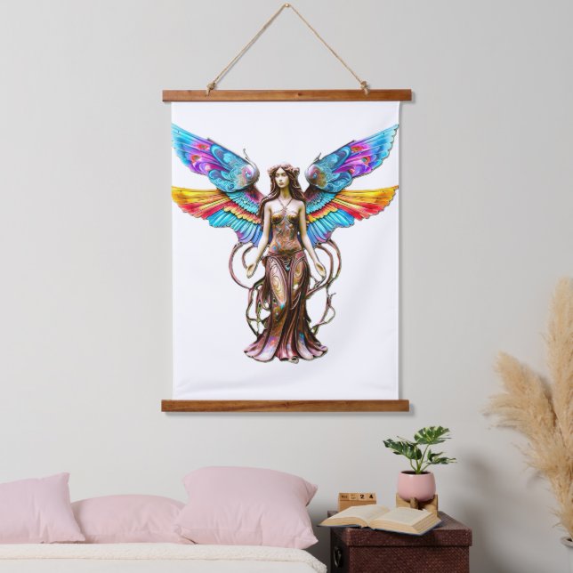 Lunaria Dreamwhisper Fairy Hanging Tapestry (Bedroom)