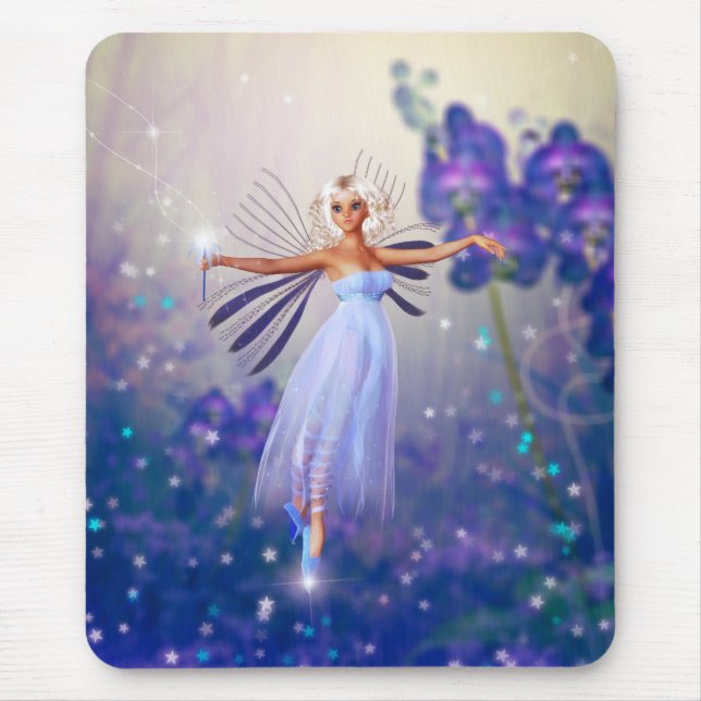 Lunaria, the Twilight Fairy Mouse Pad (Front)