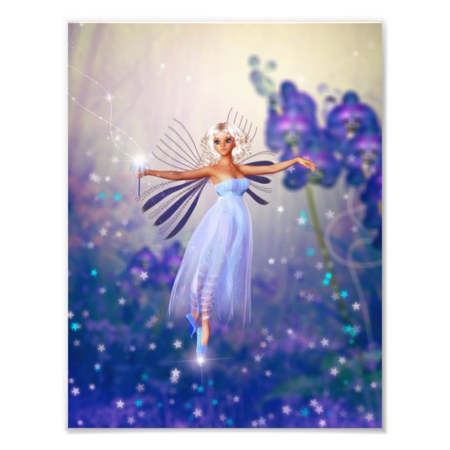 Lunaria, the Twilight Fairy Photo Print (Front)