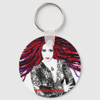 Luna's Wild Hair Keychain