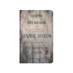 Lunatic Asylum Halloween Birthday Journal