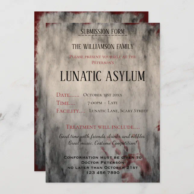 Lunatic Asylum Halloween Invitation Reeeac19b06fd4d04a96945c09f8e4578 Tcv4s 644.webp