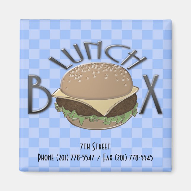 lunch box magnet (Front)