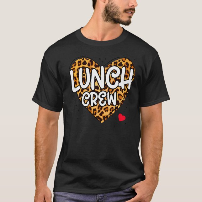 Lunch Crew Group Matching School Cafeteria Squad S T-Shirt (Front)