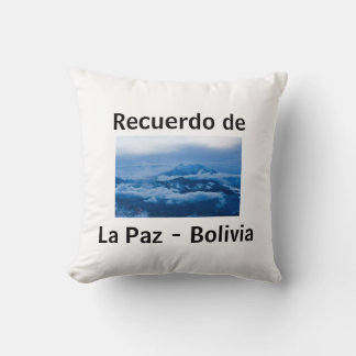Lunch in La Paz Throw Pillow