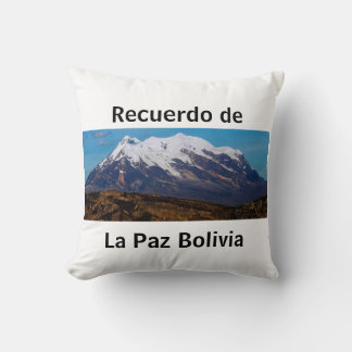 Lunch in La Paz Throw Pillow