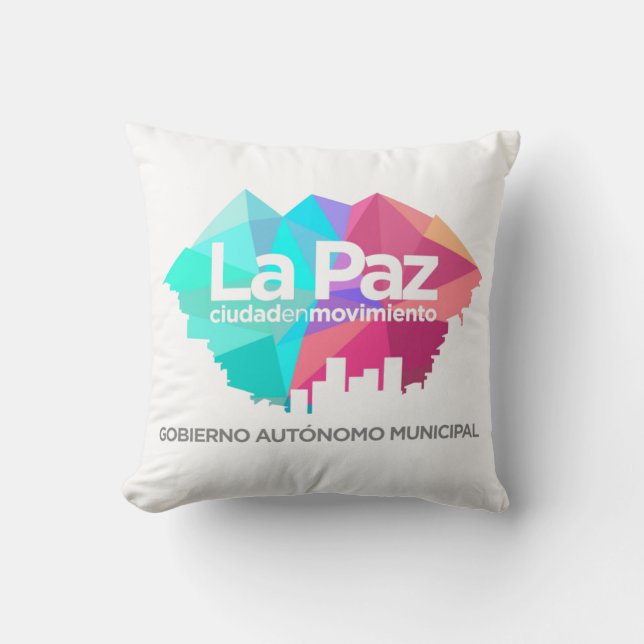 Lunch La Paz Throw Pillow (Front)