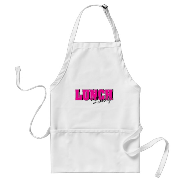 Lunch Lady Adult Apron (Front)