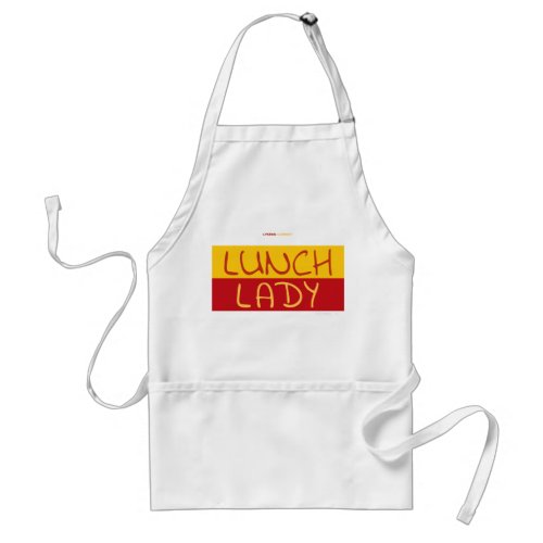 LUNCH LADY ADULT APRON