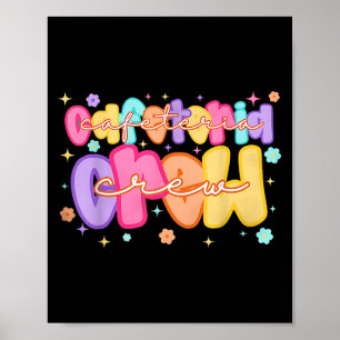 Lunch Lady Back To School Tour Cafeteria Crew Firs Poster