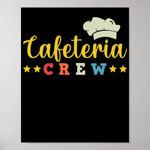 Lunch Lady Cafeteria Crew Lunch Lady Poster