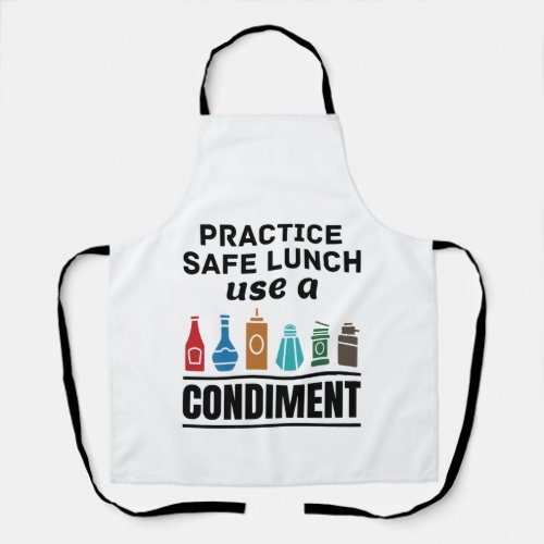 Lunch Lady Cafeteria Food Service Safe Lunch Funny Apron