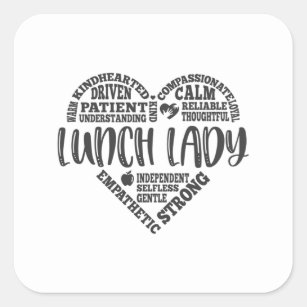 100 Days Of Feeding Kids Lunch Lady School Canteen' Sticker