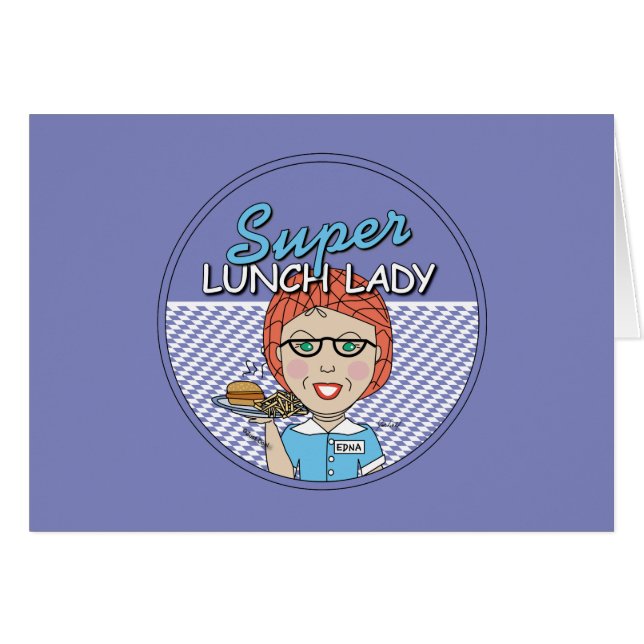 Lunch Lady Cards (Front Horizontal)
