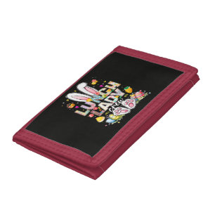 Lunch Lady Crew Funny Bunny Trifold Wallet