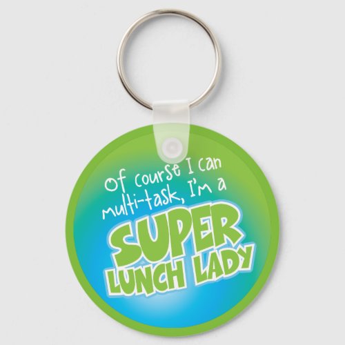 Lunch Lady Keychain